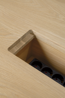 Natural Oak Meeting Table | Ethnicraft Geometric | Oroatrade.com