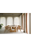 Natural Oak Meeting Table | Ethnicraft Geometric | Oroatrade.com