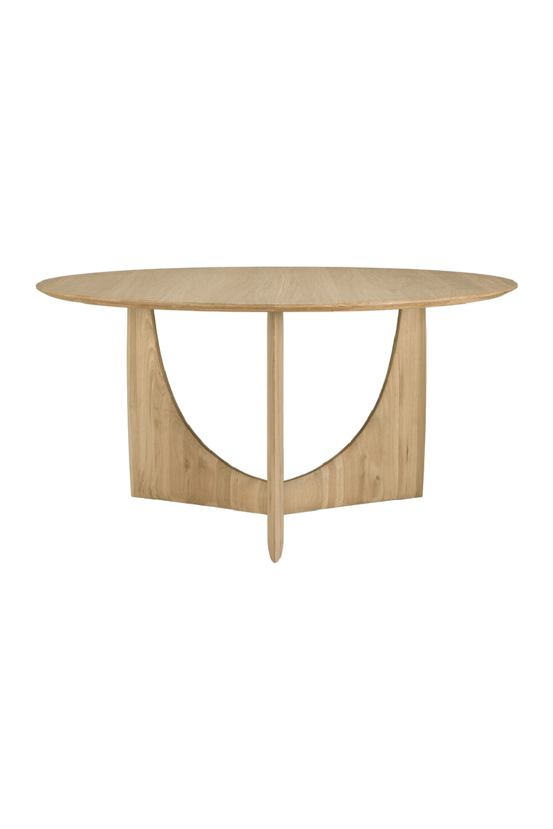 Round Dining Table | Ethnicraft Geometric | Oroatrade.com