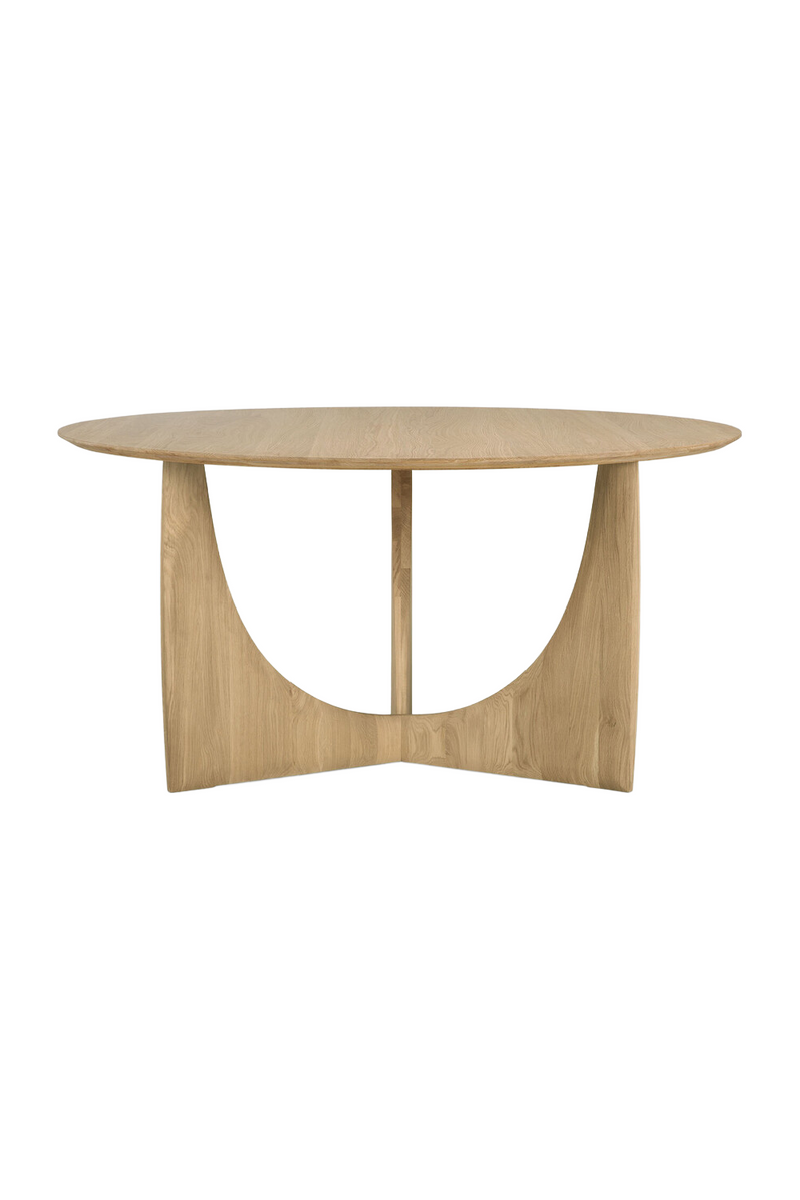 Round Dining Table | Ethnicraft Geometric | Oroatrade.com