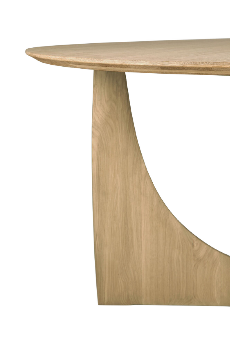 Round Dining Table | Ethnicraft Geometric | Oroatrade.com