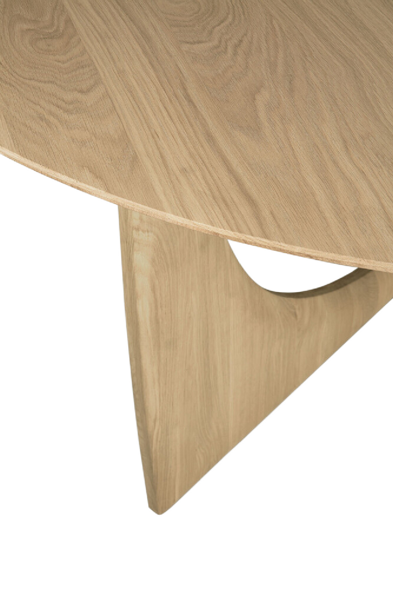 Round Dining Table | Ethnicraft Geometric | Oroatrade.com