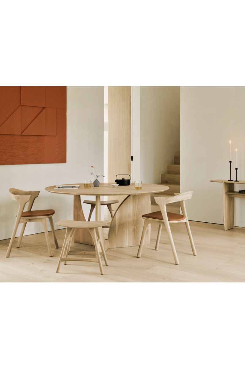 Round Dining Table | Ethnicraft Geometric | Oroatrade.com