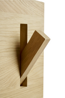 Solid Oak Wall Hanger | Ethnicraft Utilitile | Oroatrade.com