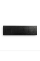 Black Solid Oak Wall Hanger | Ethnicraft Utilitile | Oroatrade.com