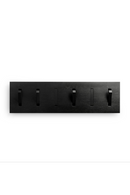 Black Solid Oak Wall Hanger | Ethnicraft Utilitile | Oroatrade.com