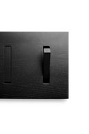 Black Solid Oak Wall Hanger | Ethnicraft Utilitile | Oroatrade.com