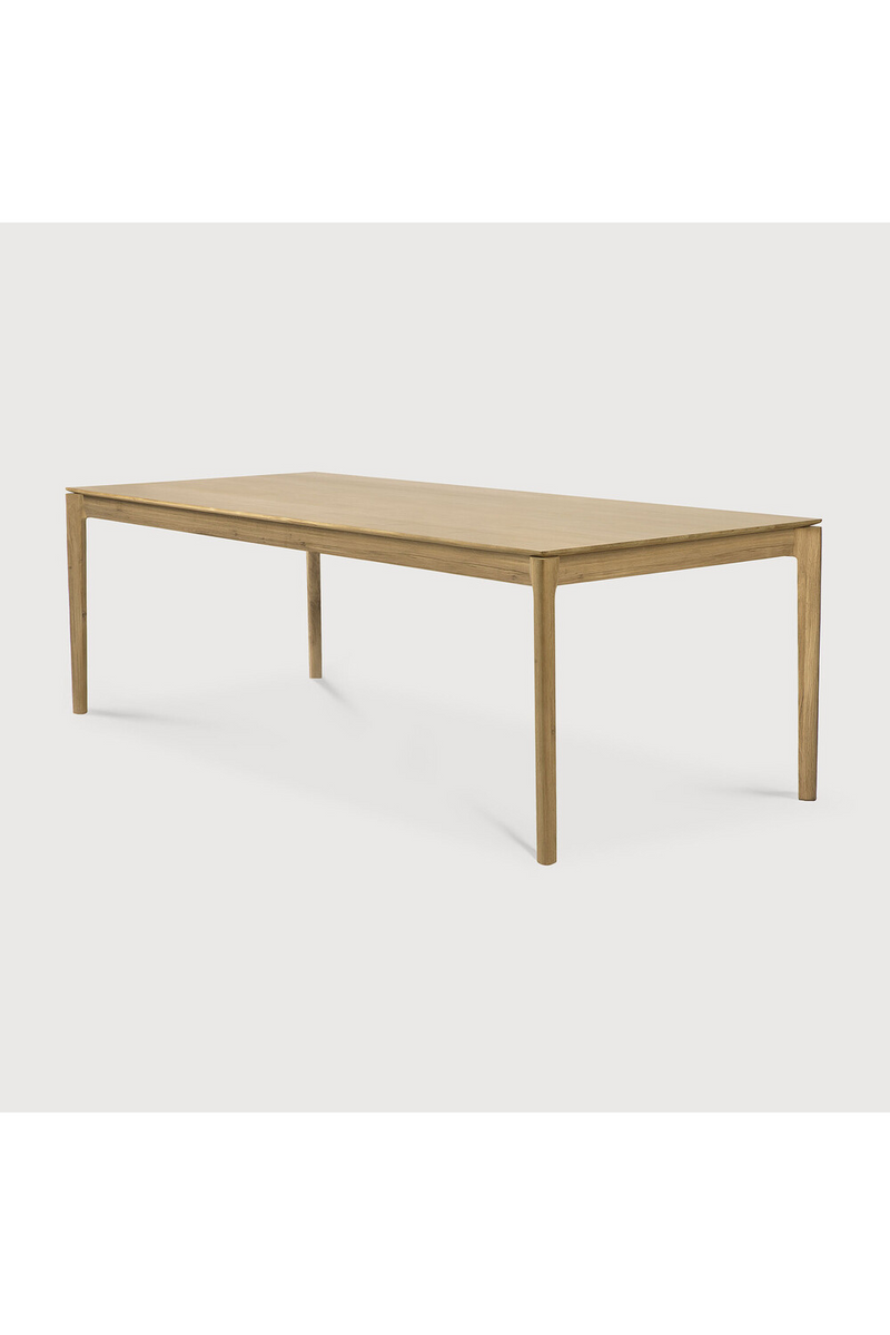Varnished Oak Dining Table | Ethnicraft Bok | Oroatrade.com