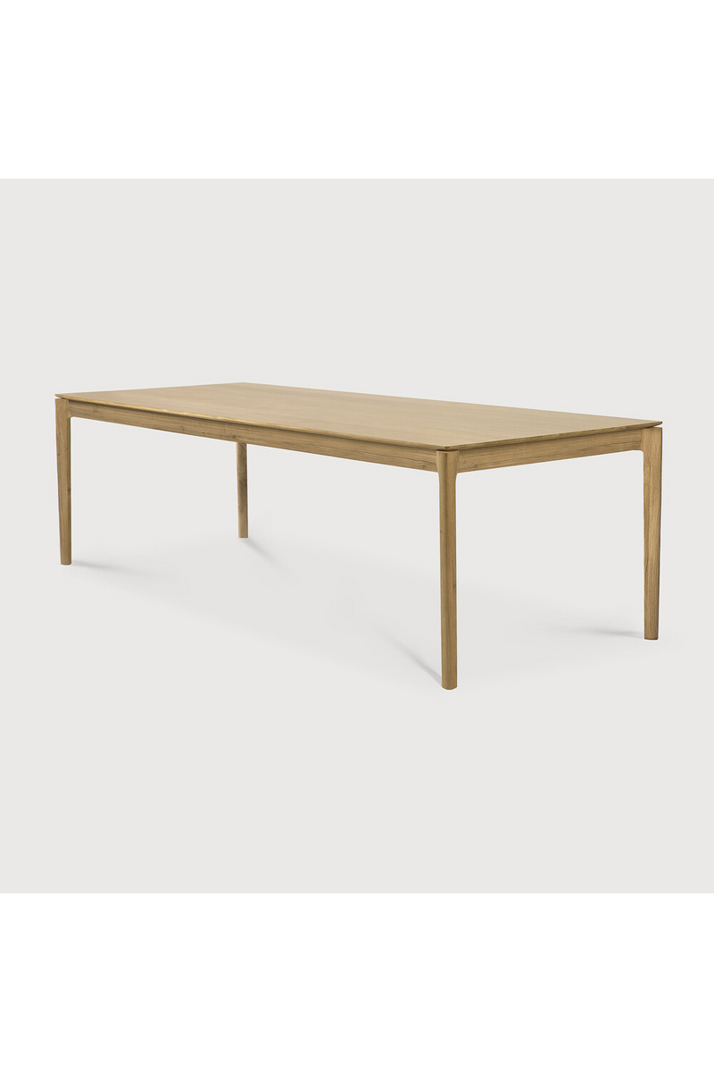 Varnished Oak Dining Table | Ethnicraft Bok | Oroatrade.com