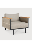 Woven Cord Outdoor Lounge Chair | Ethnicraft Corbey | Oroatrade.com