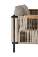 Woven Corn Arm Outdoor Sofa | Ethnicraft Corbey | Oroatrade.com