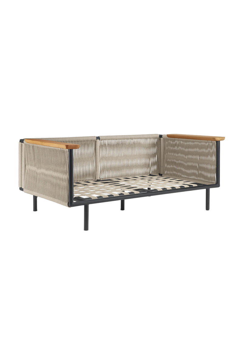 Woven Corn Arm Outdoor Sofa | Ethnicraft Corbey | Oroatrade.com