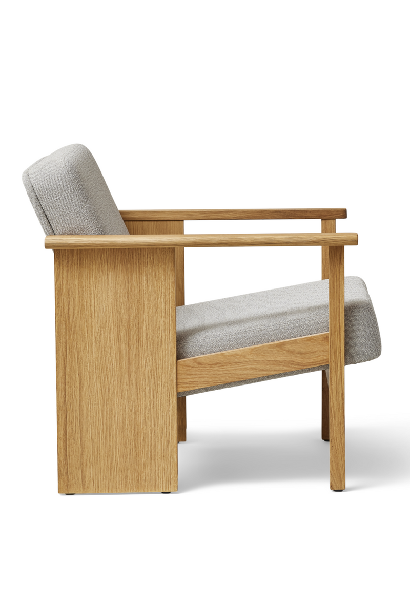Oak Grain Lounge Chair | Form & Refine Block | Oroatrade.com