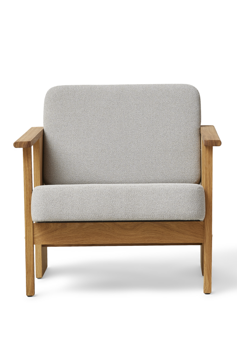 Oak Grain Lounge Chair | Form & Refine Block | Oroatrade.com