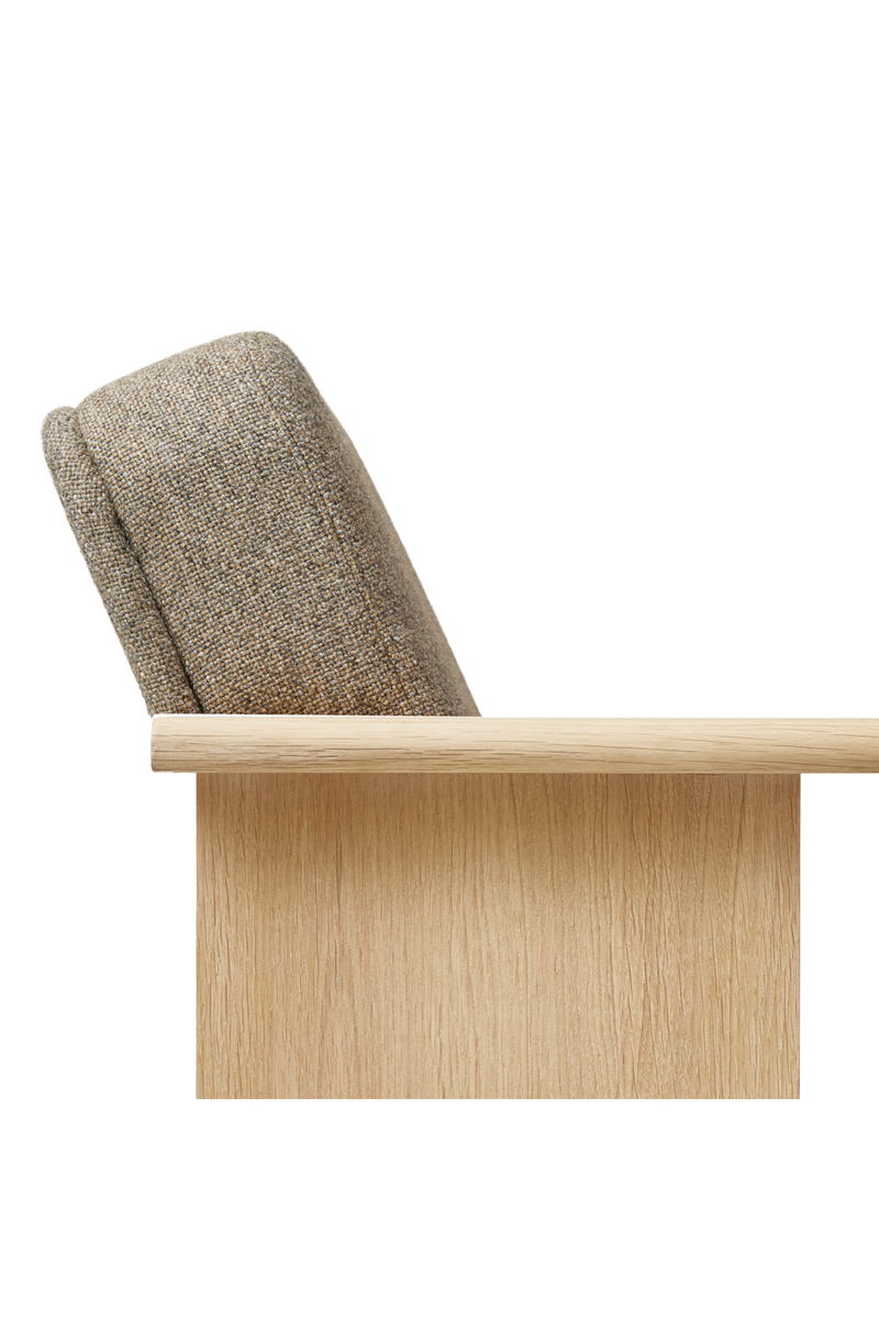 White Oak Lounge Chair | Form & Refine Block | Oroatrade.com