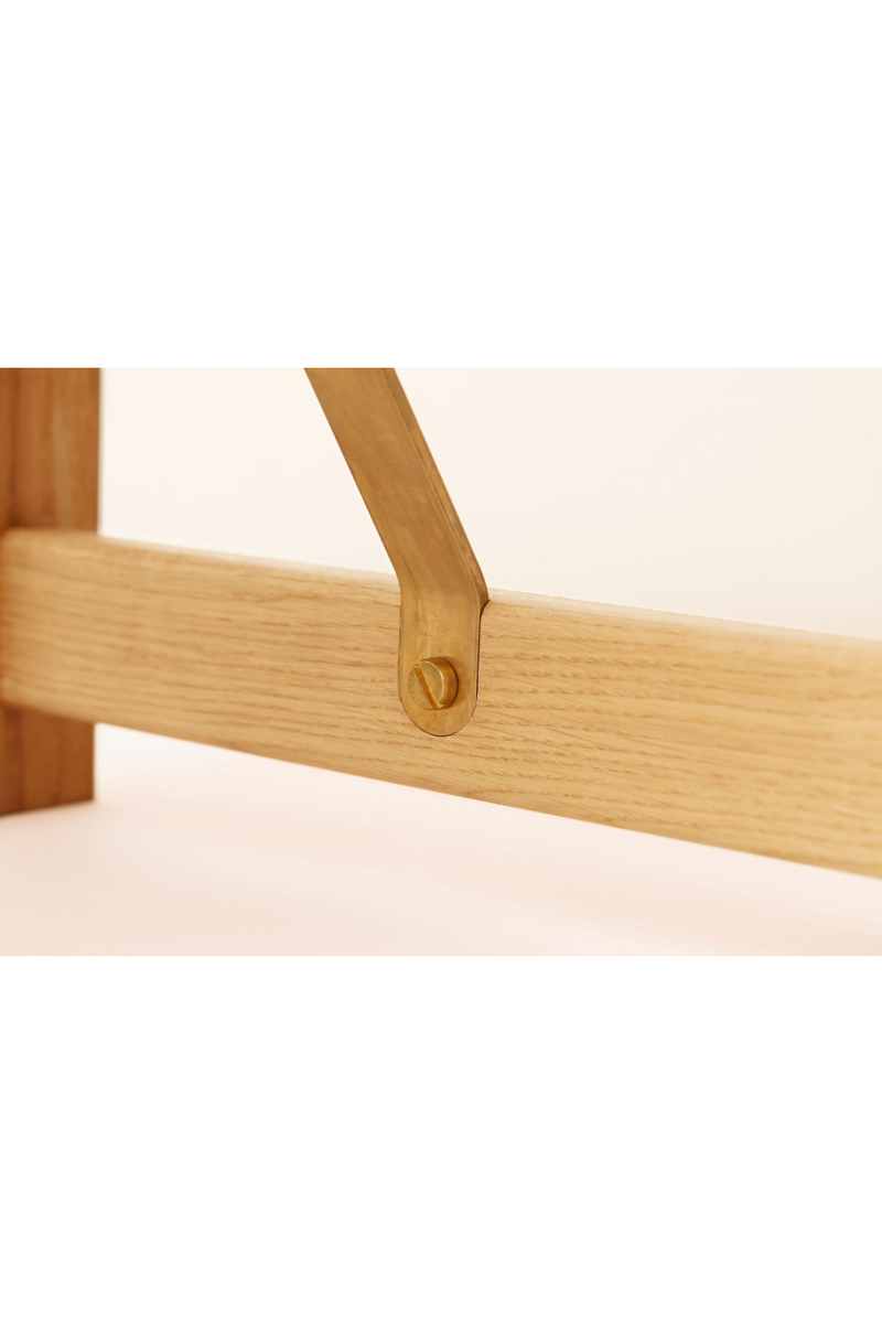 Solid Oak Minimalist Bench | Form & Refine Position | Oroatrade.com