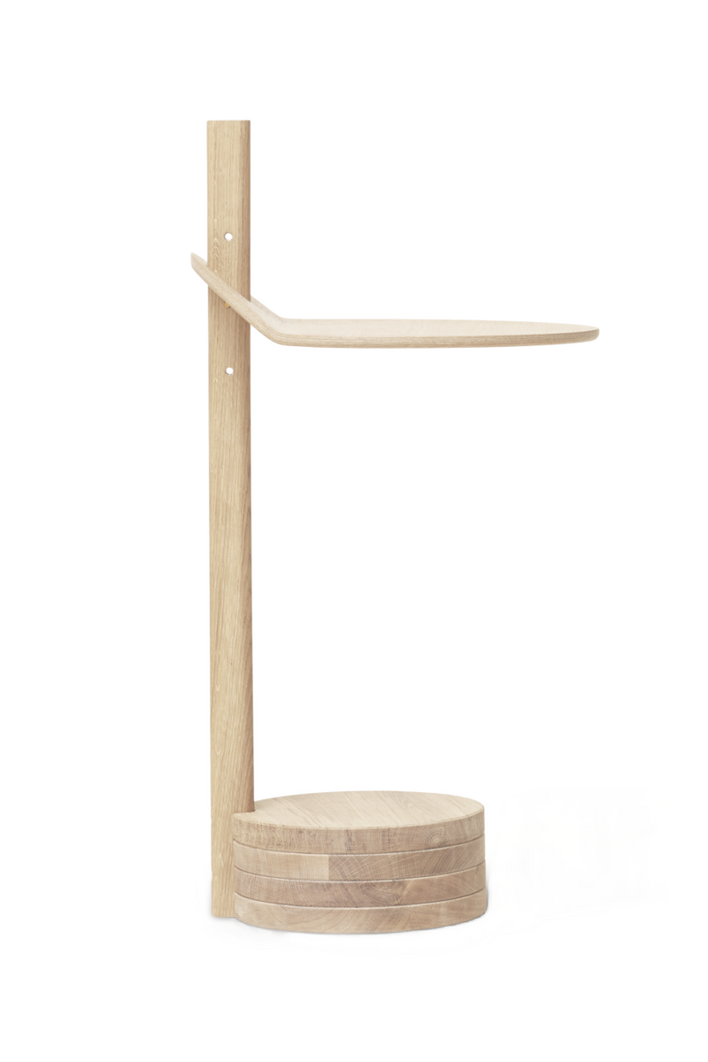 White Oak Modern Side Table | Form & Refine Stilk | Oroatrade.com