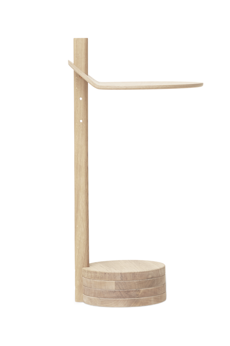 White Oak Modern Side Table | Form & Refine Stilk | Oroatrade.com