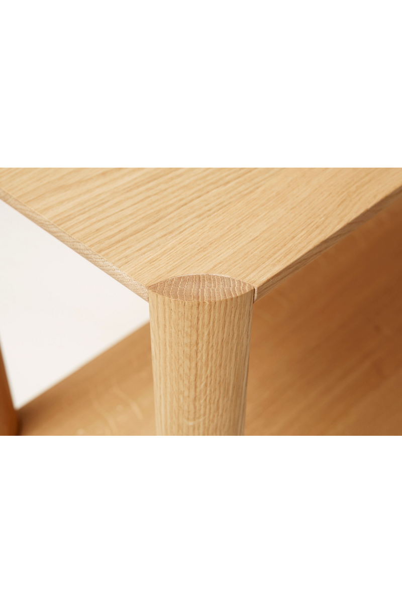Oak 2-Layered Wall Shelf | Form & Refine Leaf | Oroatrade.com