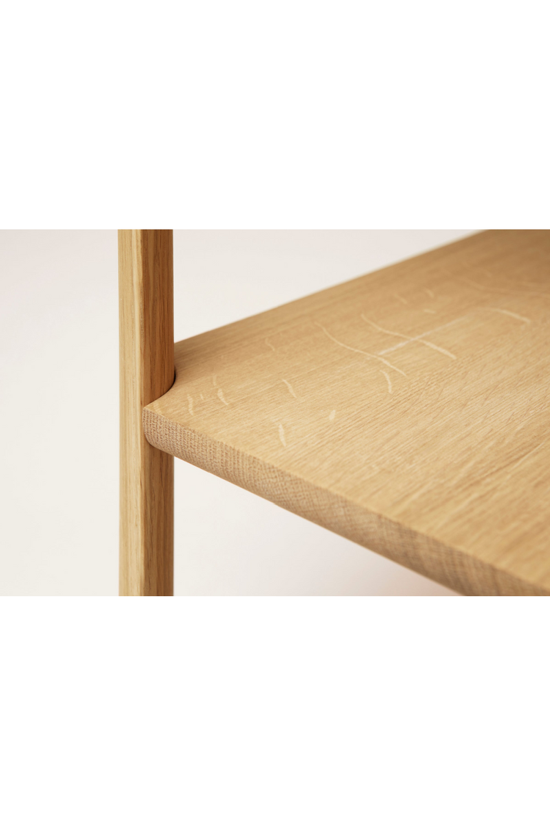 White Oak 2-Layered Wall Shelf | Form & Refine Leaf | Oroatrade.com