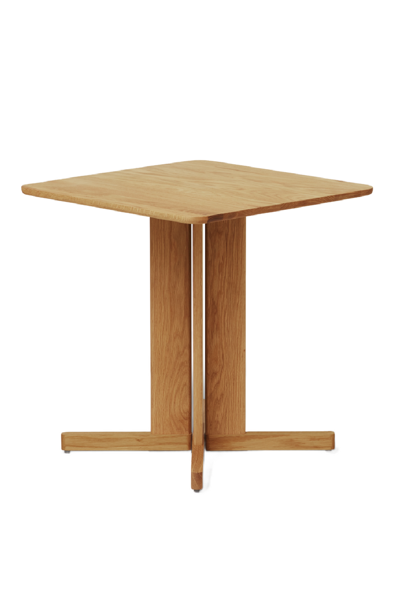 Oiled Oak Square Table | Form & Refine Quatrefoil Table | Oroatrade.com