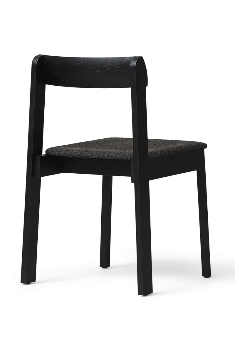Upholstered Seat Black Dining Chair | Form & Refine Blueprint | Oroatrade.com