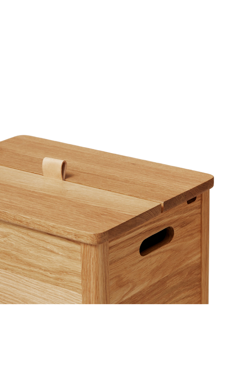 Solid Oak Laundry Box | Form & Refine A Line | Oroatrade.com