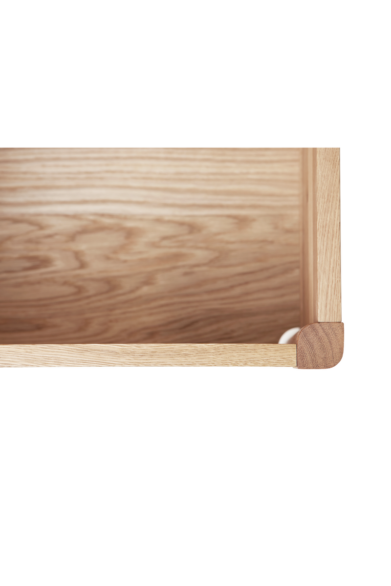 White Oak Storage Bench L | Form & Refine A Line | Oroatrade.com