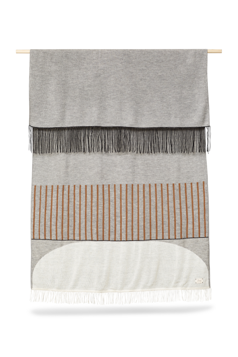 Pattern Gray Wool Plaid | Form & Refine Aymara | Oroatrade.com