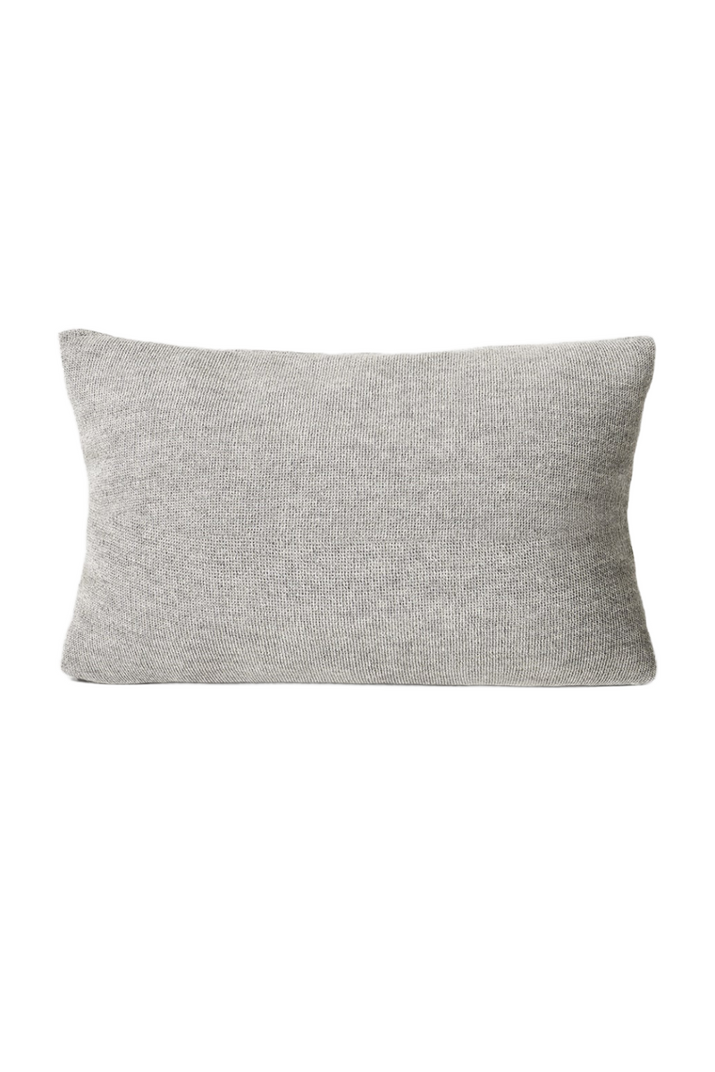 Gray Wool Rectangular Pillow | Form & Refine  Aymara | Oroatrade.com