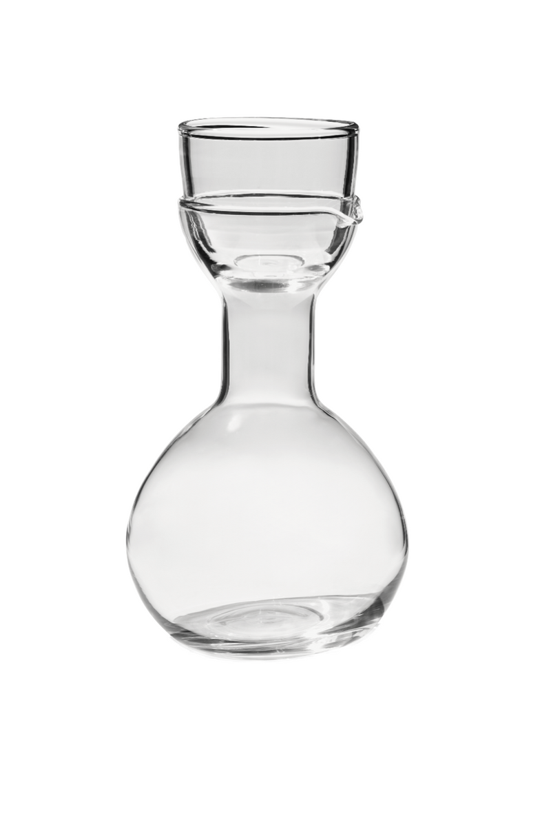 Clear Carafe With Glass | Form & Refine Pinho | Oroatrade.com