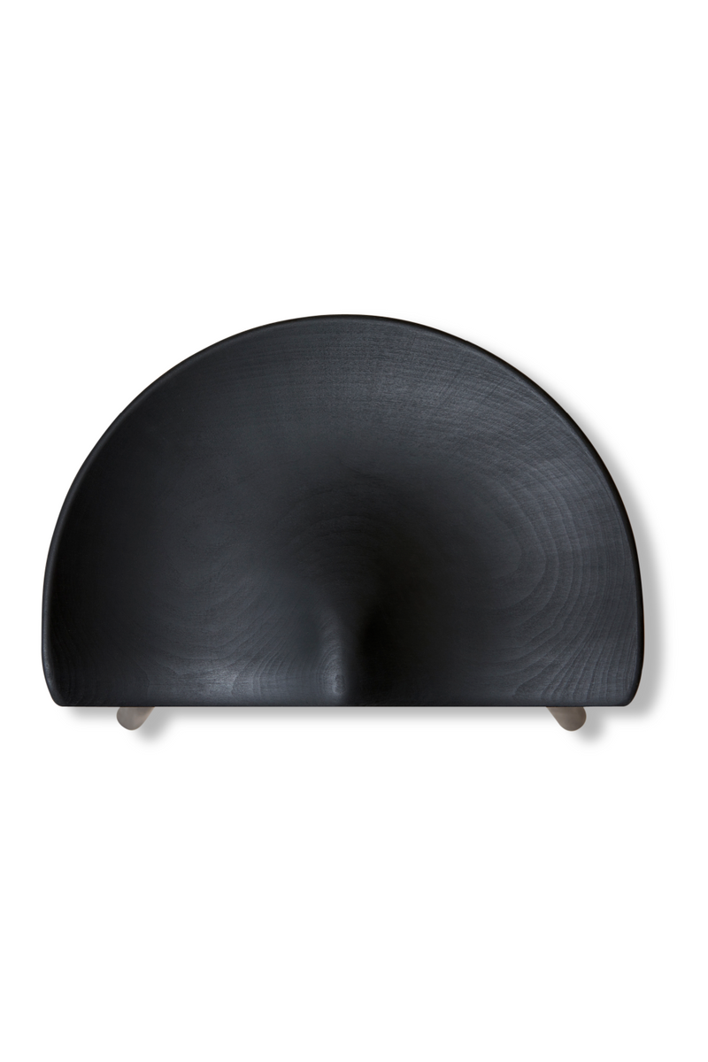 Black Beech Accent Stool | Form & Refine Shoemaker Chair™ | Oroatrade.com