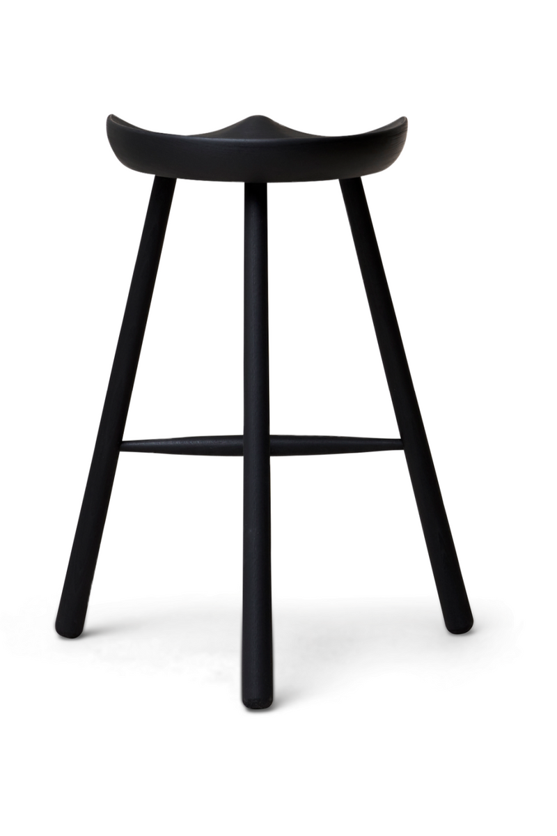 Black Beech Counter Stool | Form & Refine Shoemaker Chair™ | Oroatrade.com