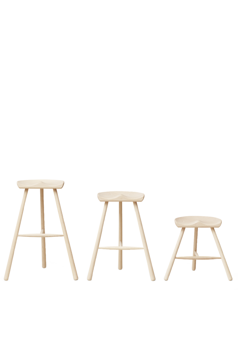 Oiled Beech Bar Stool | Form & Refine Shoemaker Chair™ | Oroatrade.com