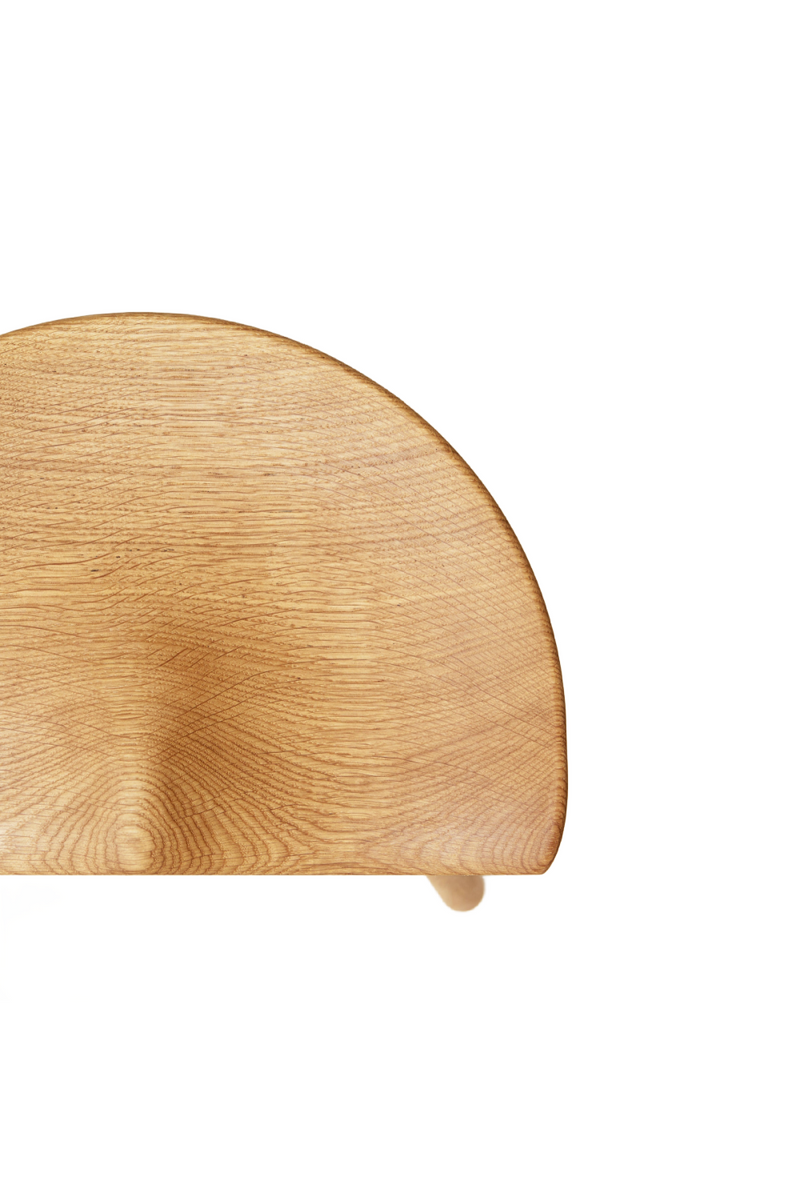 Oiled Oak Accent Stool | Form & Refine Shoemaker Chair™ | Oroatrade.com