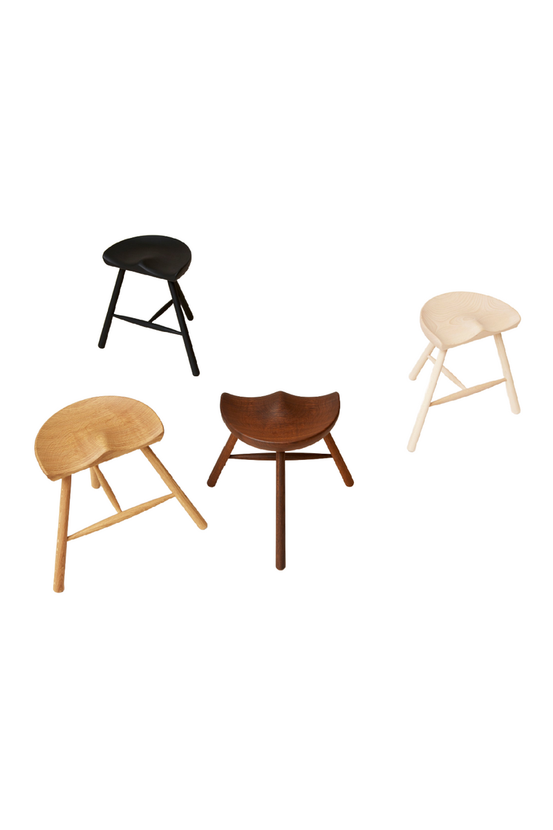 Oiled Oak Accent Stool | Form & Refine Shoemaker Chair™ | Oroatrade.com