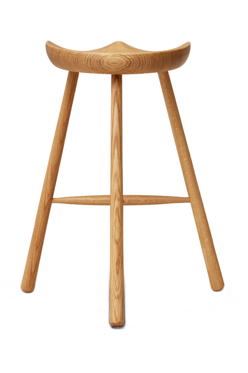 Oiled Oak Counter Stool | Form & Refine Shoemaker Chair™ | Oroatrade.com