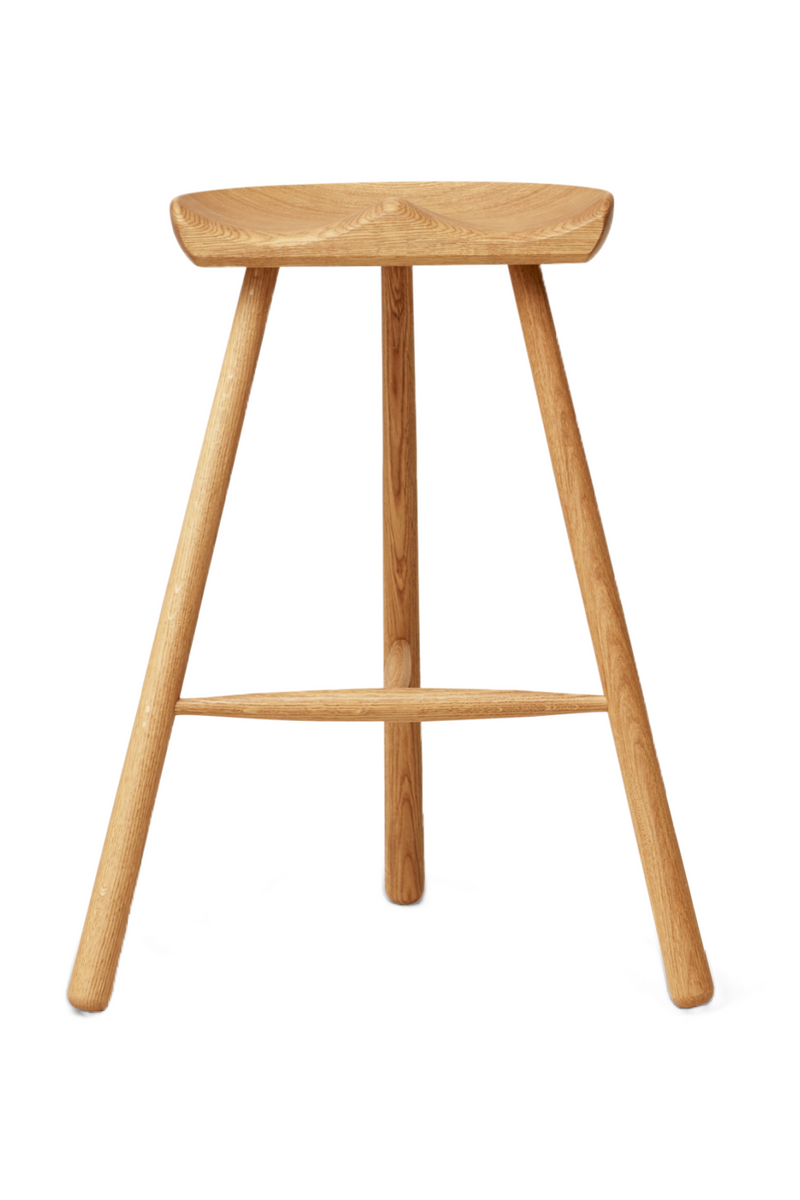 Oiled Oak Counter Stool | Form & Refine Shoemaker Chair™ | Oroatrade.com