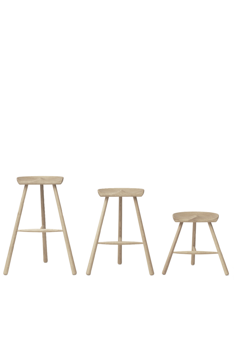 White Oak Bar Stool | Form & Refine Shoemaker Chair™ | Oroatrade.com