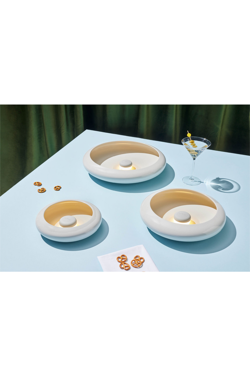 Metal Bowl Outdoor Lamp Set (3) | Fatboy Oloha | Oroatrade.com