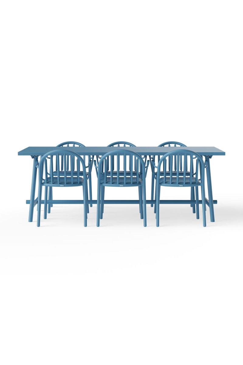 Aluminum 6-Seater Outdoor Table | Fatboy Fred | Oroatrade.com