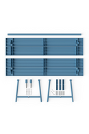 Aluminum 6-Seater Outdoor Table | Fatboy Fred | Oroatrade.com