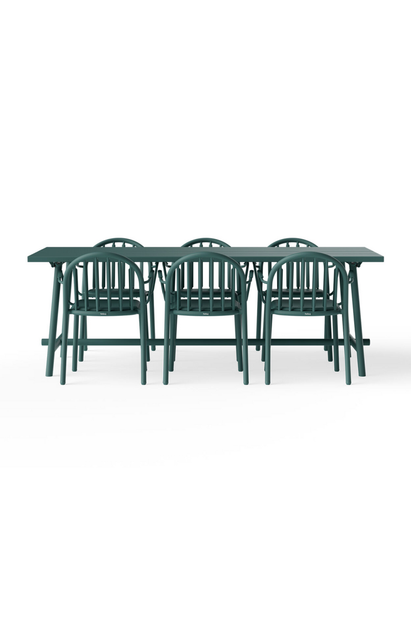Aluminum 6-Seater Outdoor Table | Fatboy Fred | Oroatrade.com