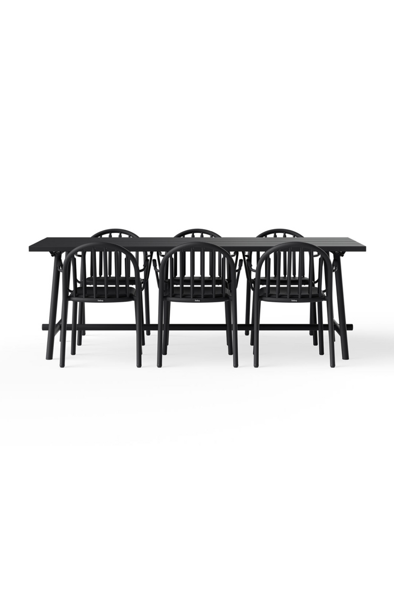 Aluminum 6-Seater Outdoor Table | Fatboy Fred | Oroatrade.com