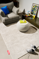 Hand-Sheared Neutral Rug 5' x 7'5" | Fatboy Dot | Oroatrade.com