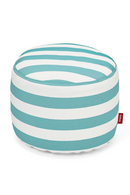 Blue Stripes Outdoor Ottoman | Fatboy Point | Oroatrade.com