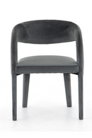 Gray Velvet Dining Chair | Four Hands Hawkins | Oroatrade.com