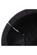 Black Wooden Pedestal Bowl | Four Hands | Oroatrade.com