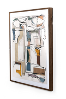 Multi-Colored Abstract Artwork | Four Hands Midst III | Oroatrade.com