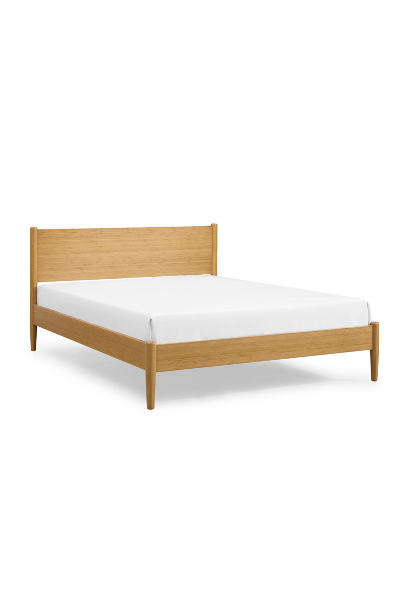 Retro-Inspired Bamboo Platform Bed | Greenington Ria | Oroatrade.com